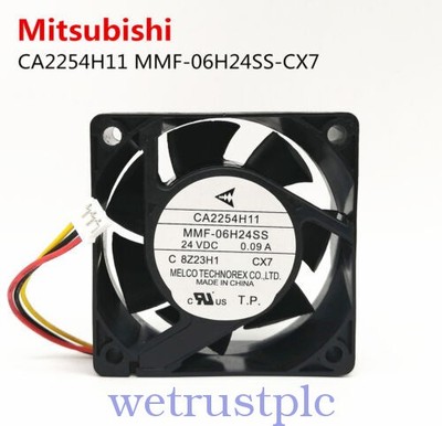 Mitsubishi CA2254H11 MMF-06H24SS-CX7 inverter cooling fan 6cm 6025