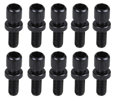 Dia-Compe Bicycle bike brake cable ALUMINUM barrel adjusters (PACK OF 10) BLACK