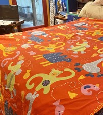 DUVET COVER Tein IKea "Barnslig Djur ALL COTTON Jungle ANIMALS CUTE 15505