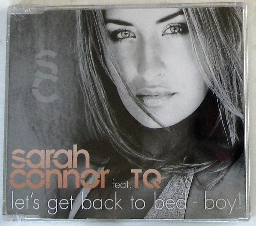 Sarah CONNOR FT. TQ - LET'S GET BACK TO BED-BOY! - CD Single Sealed - Imagen 1 de 1