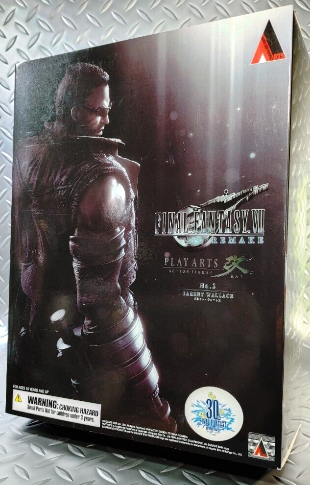 Final Fantasy VII Remake Barret Wallace Play Arts Kai Action