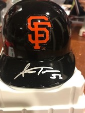 Andres Torres Signed San Francisco Giants Mini Helmet AMSM