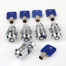 5 Pcs 25Mm Cam Lock 7/8 Length for Pinball Arcade Machine Door, Lockers
