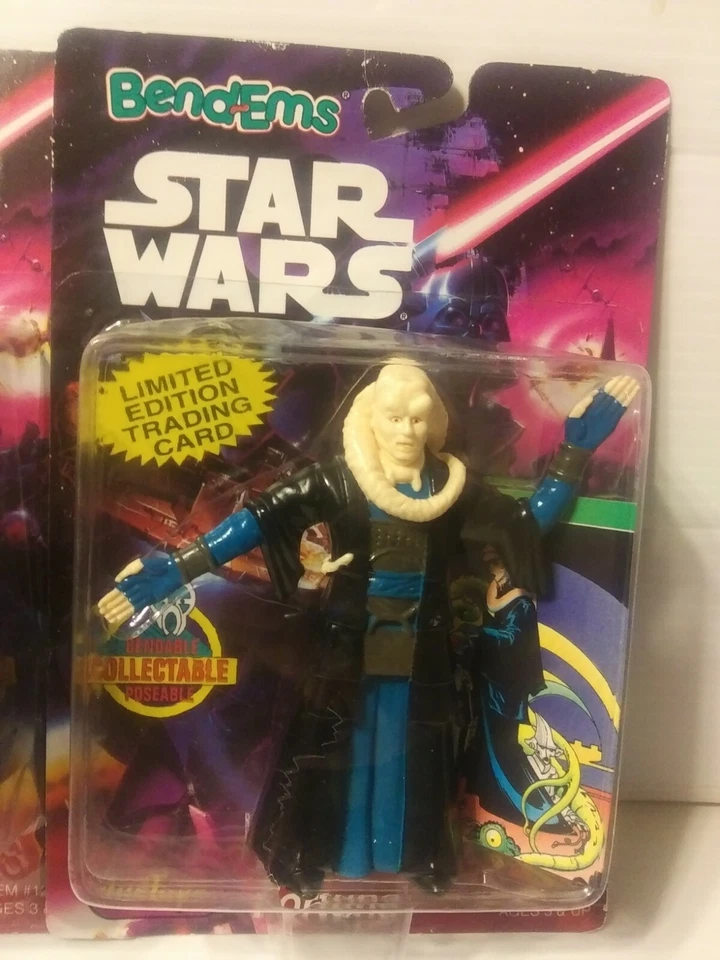 Lote Vintage Star Wars Bend-ems: Lando Calrissian, Babero Fortuna, Guardia Gamorreana. Foto 3 de 4