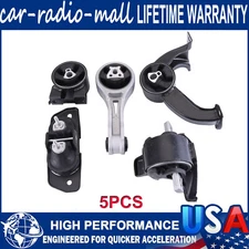 5Pc Engine Mounts&Transmission Mount Set For Dodge Avenger 10-14 L4-2.4L 4 Speed