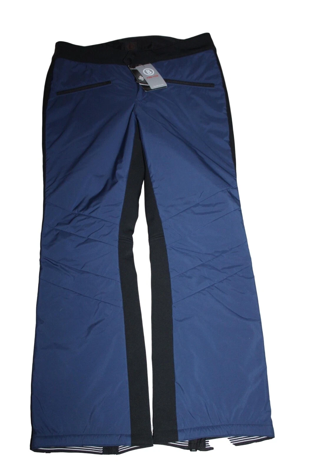 Bogner Fire+Ice Cali Ladies Ski Pants Blue Black Size 42 L New With Label