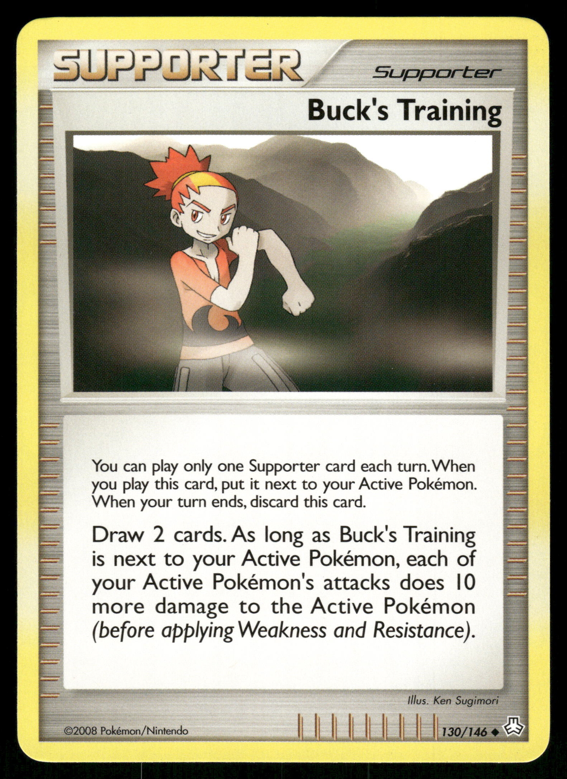 Buck's Training NM 130/146 Legends Awakened Pokemon Card