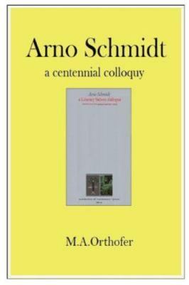 Arno Schmidt, Orthofer, M.A., Very Good Book