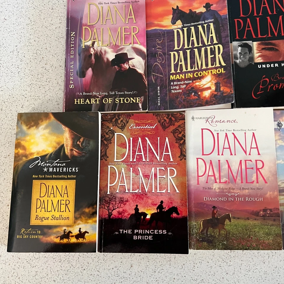 Lot of 7 Diana Palmer Historical Western Contemporary Romance Paperback Books - Image 3 of 4