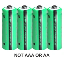 4cs Pkcell 2/3AAA Size Batteries 1.2V Ni-MH Rechargeable Battery for Solar Light