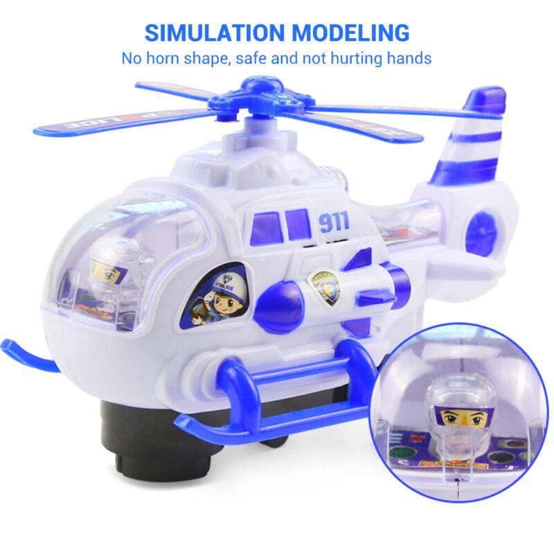 Children's Flying Car Toy with Lights and Music BatteryOperated