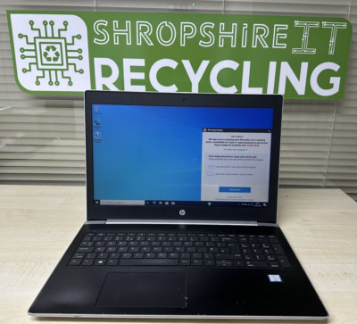 HP ProBook 450 G5 15,6'' Intel Core i3-7100U 256GB SSD 8GB RAM Win 10 Pro Laptop