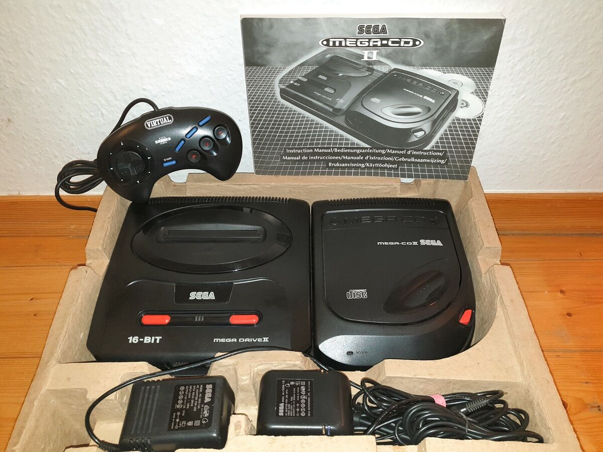 日本最大のブランド SEGA 2+ Drive - MEGA Complete DRIVE2 MEGA-CD2