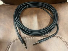 ChromaCast Michael Angelo Batio Black Straight Guitar Instrument Cable - 25ft