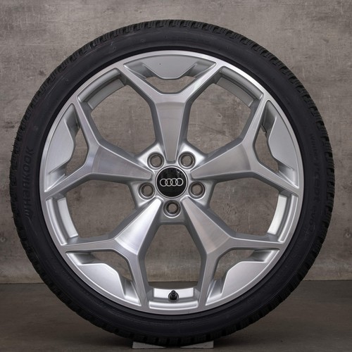 Original Audi A1 GB 18 Zoll Winterräder Felgen Winterreifen 82A601025L silber - Bild 2 von 5