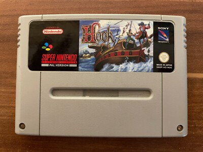 Hook, SNES, Super Nintendo, PAL