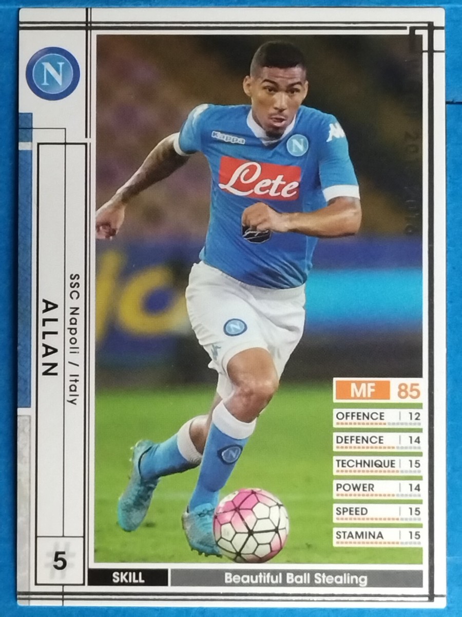 Panini WCCF 215/347 2015-2016 ALLAN Japan Pre-Owned | eBay