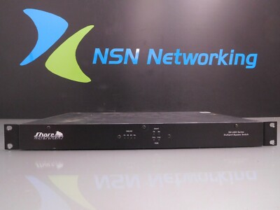 Similar Rfsm 2400 Shore Microsystems SM-2400 SM-2402 Multiport Bypass Switch w/ Rack Ears ...