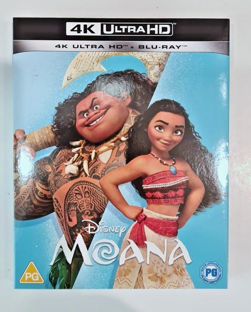 4K UHD BLU-RAY  DISNEY  MOANA     BRAND NEW SEALED UK STOCK
