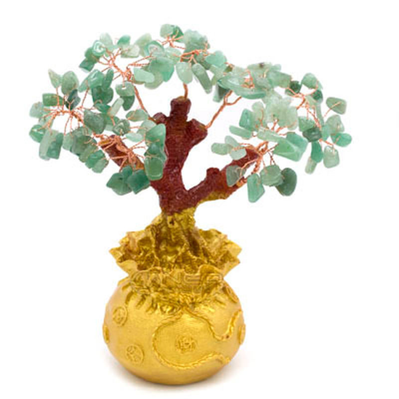 Mini Crystal Money Tree Wealth Luck Bring Wealth Luck Home Decor ...