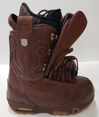 Snowboard Boots Womens Forum Stampede Brown Western Style Size W6