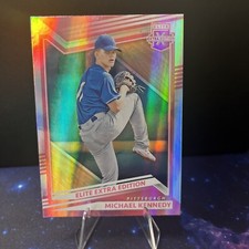 2022 Panini Elite Extra Edition #110 Michael Kennedy Pink Pittsburgh Pirates