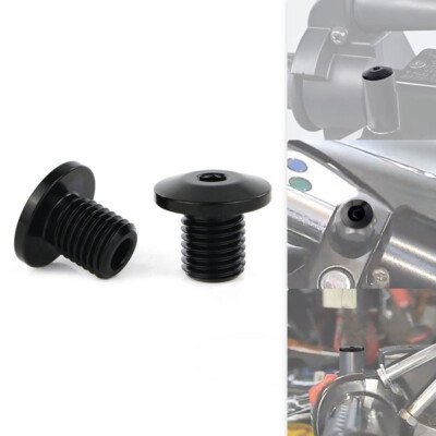 4PCS Mirror Hole Plug Fit For Ducati Hypermotard 950 RVE 21-24 Desert X 22-24