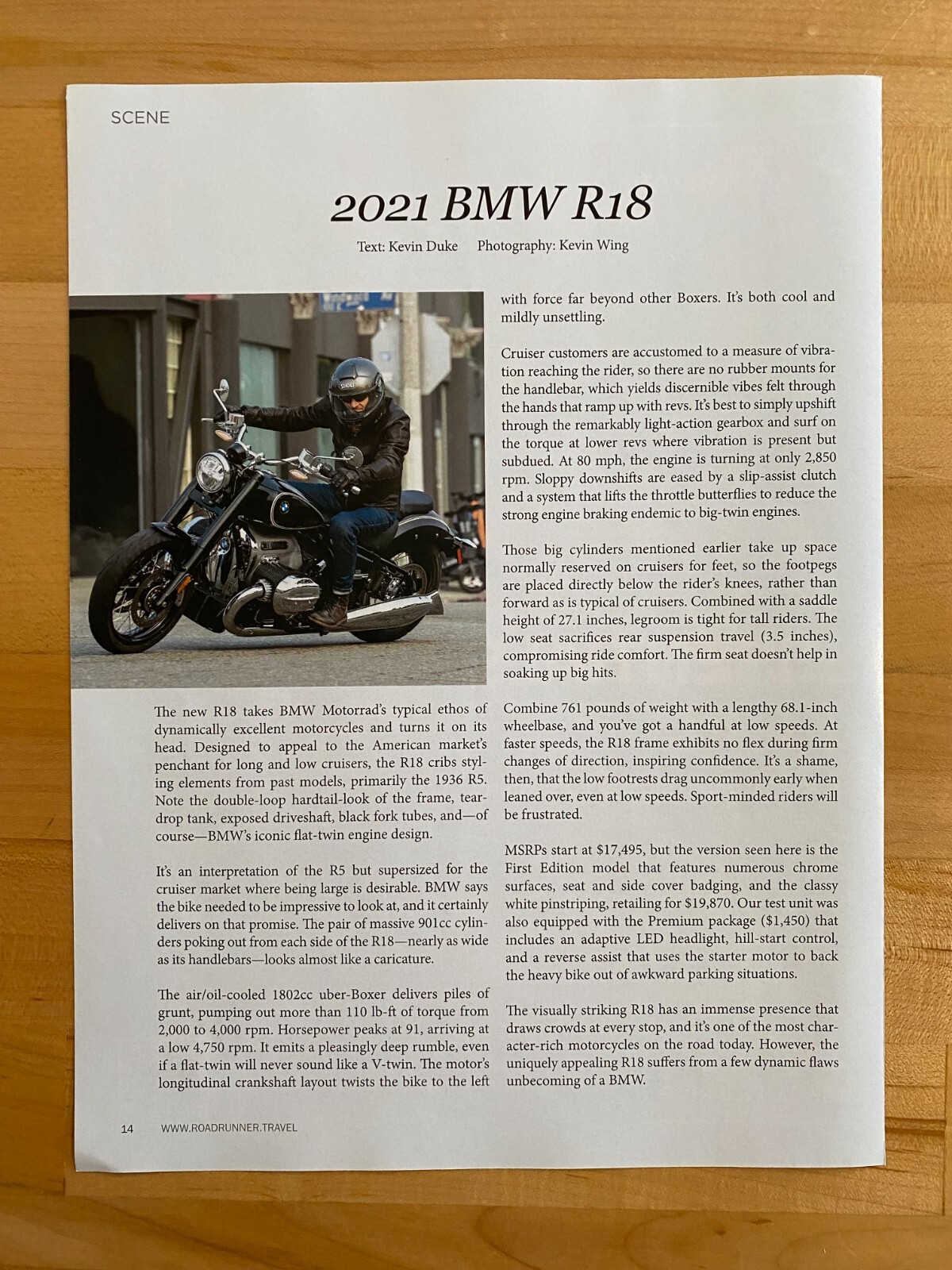 2021 Article Ad BMW R18 | eBay