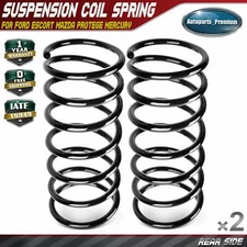 2pcs Rear Side Coil Spring Set for Ford Escort Mazda Protege Mercury Mercury 