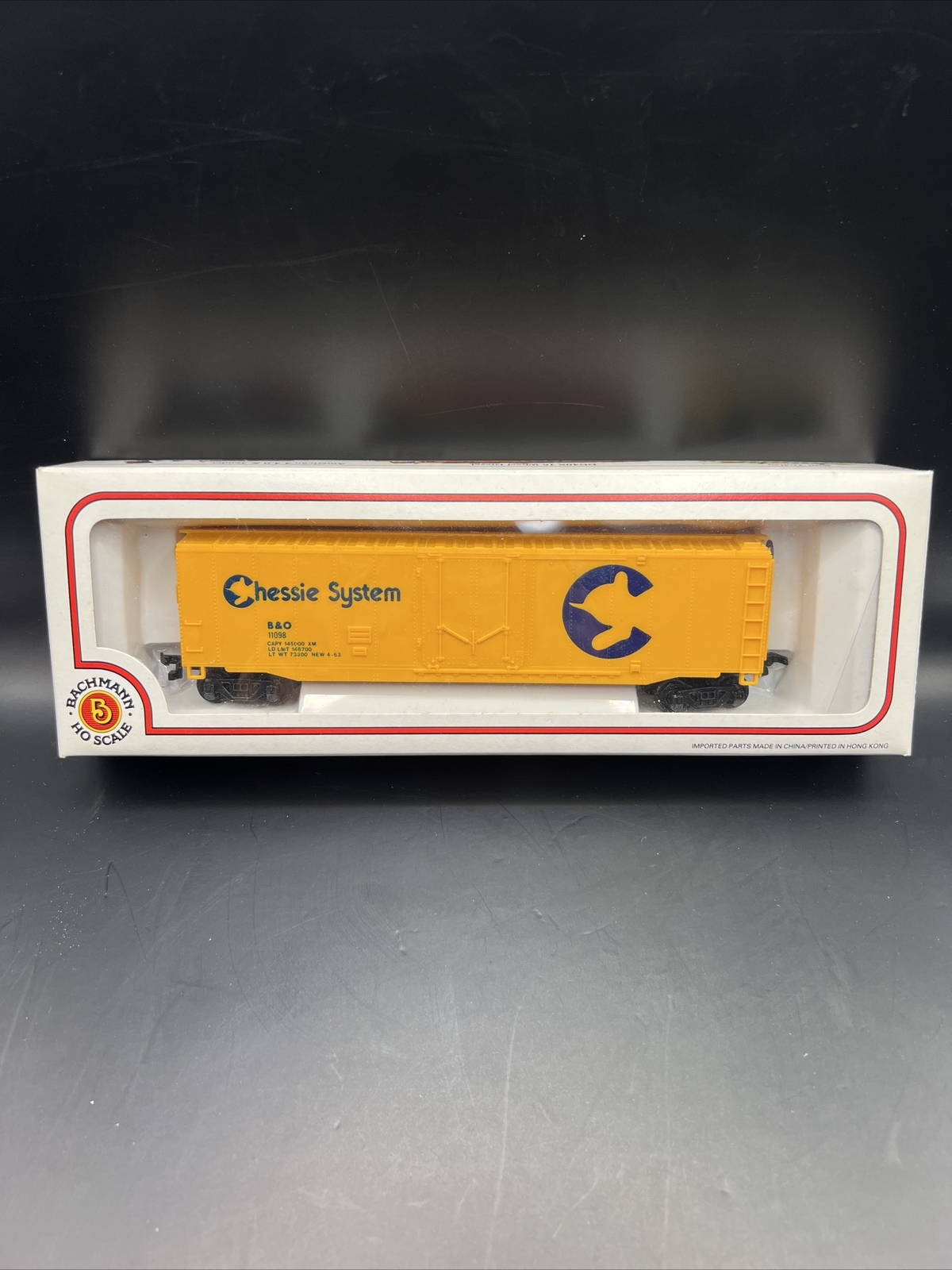 Bachmann HO Scale CHESSIE SYSTEM B&O 11098 PLUGDOOR BOXCAR NIB eBay