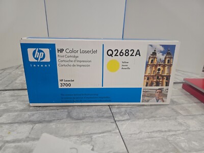 Genuine HP 122A (Q3962A) LaserJet (YELLOW) Toner Ink Cartridge 2550/2820