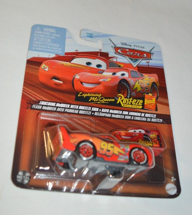 ミニカー Exclusive 95 Lightning McQueen DISNEY PIXAR CARS 2024 - LIGHTNING McQUEEN # 95 WITH RUSTEZE