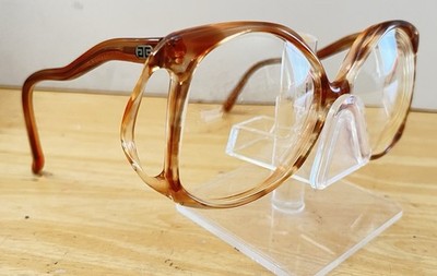 Vintage GIVENCHY France 1970s Swoop Butterfly Oversized Eyeglasses Frames-VGUC!