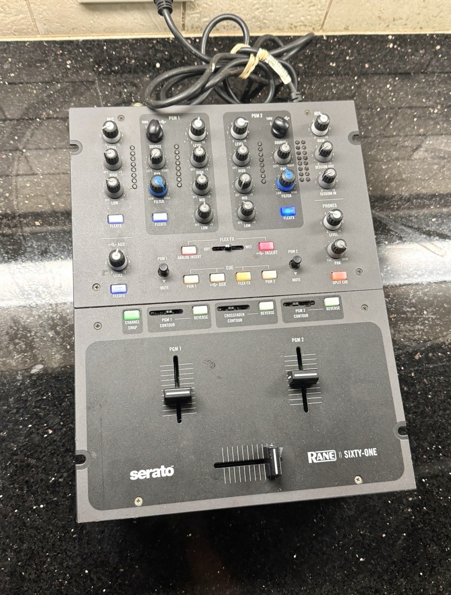 美品rane sixty one Rent DJ Mixer - Rane Sixty-One (61) Serato DJ Mixer Rental