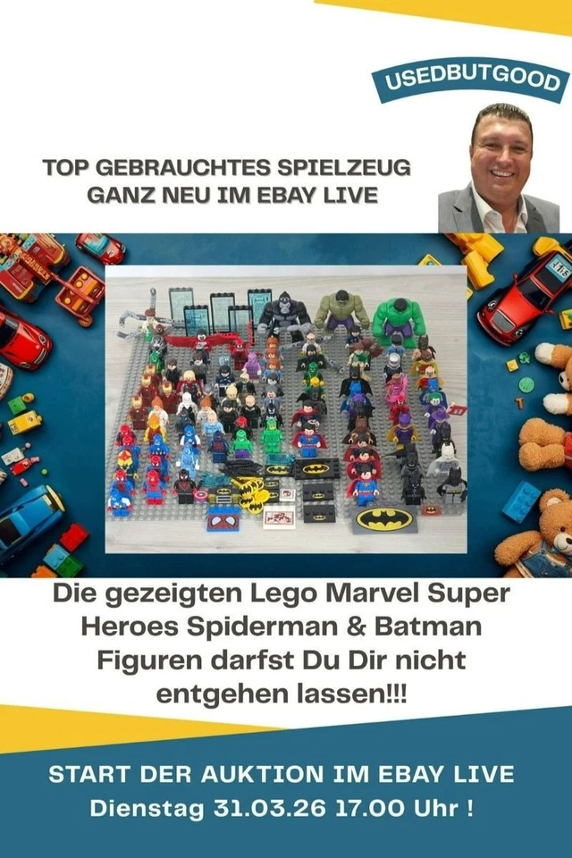 Lego Marvel Super Heroes Batman Spiderman mega Auswahl seltener Figuren