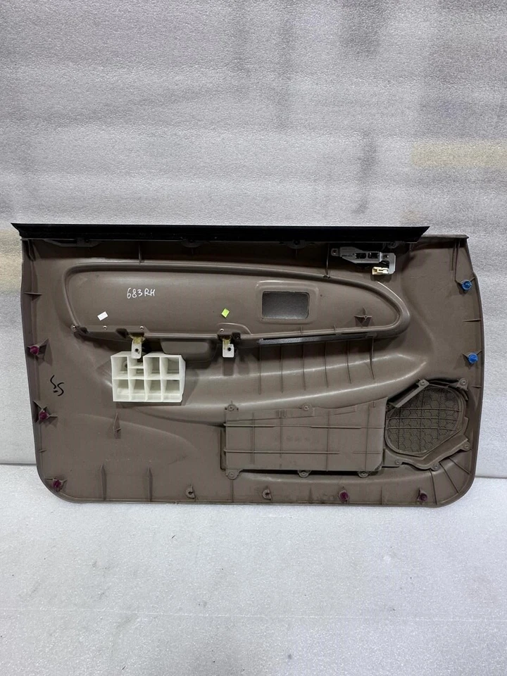 2001 2002 2003 2004 TOYOTA TACOMA RIGHT FRONT DOOR TRIM PANEL OAK CLOTH POWER - Imagem 2 de 4