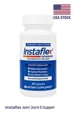 2Pack Instaflex Advanced 30ct Capsules Joint Comfort with Collagen,Turmeric,Herb