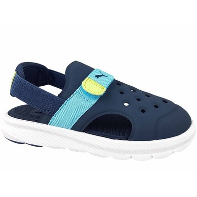 Schuhe Universal Kinder Puma Evolve Sandal AC PS 39069202 Dunkelblau