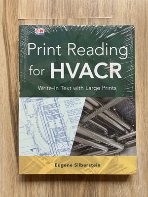 Print Reading for HVACR - Paperback, by Silberstein Eugene - New r