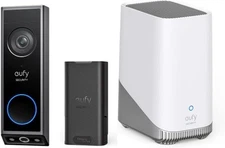eufy Security 2K Video Doorbell Camera E340 Full HD Extra Battery HomeBase S380