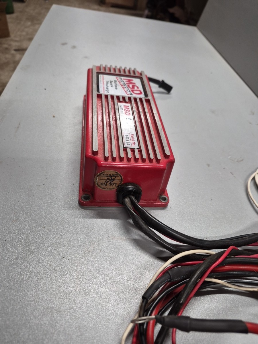 MSD 6200 6A Ignition Box - Needs Repair | eBay