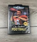 Joe Montana Football - Sega Genesis, 1990. Complete CIB w/game & manual
