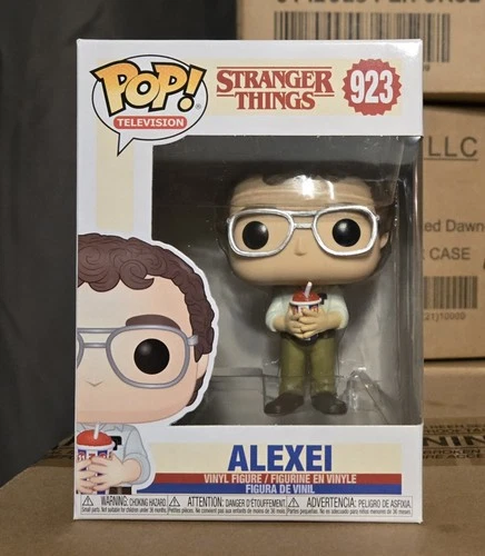 Funko Pop! TV: Netflix Stranger Things - Alexei #923 *Vaulted* w/Pop Protector