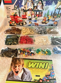 SR1-LEGO FRIENDS #10222 WINTER VILLAGE POST OFFICE-822 pcs/Manual/100% Complete