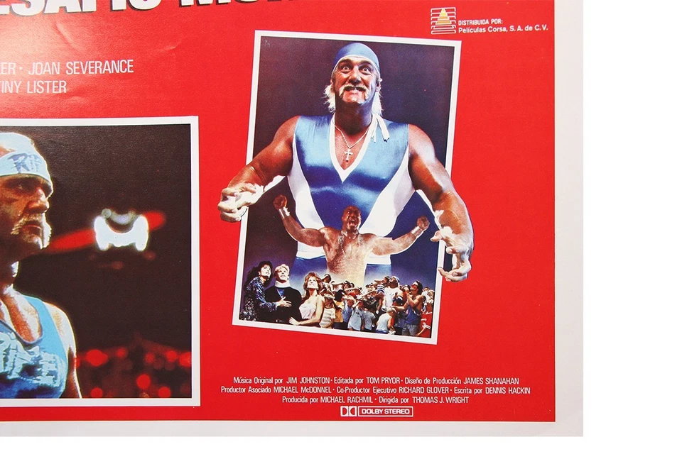 Lot 1 of 1989 "Desafio Mortal" w/Hulk Hogan (12x17) Lobby Posters (4), Gesa (MX) - Image 4 of 4