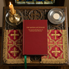 The Matins Lectionary Traditional Roman Breviary 2 Volume Set Catholic