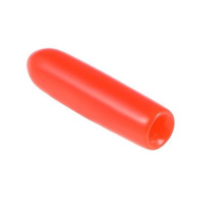 20pcs Rubber End Caps 2mm ID 15mm Height Screw Thread Protectors Red New