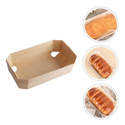 20 Stück Brotverpackungsboxen aus Holz, Backformen, Toastboxen, Brotkörbe
