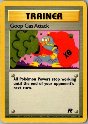 Pokemon Goop Gas Attack 78/82 Team Rocket Englisch