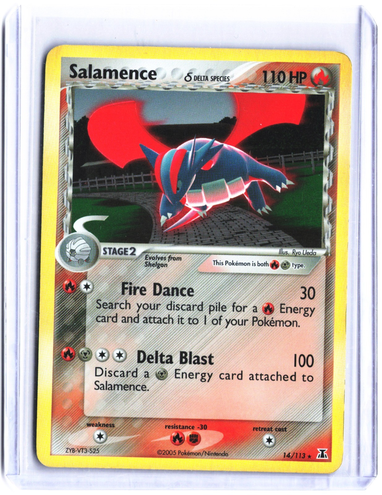 Salamence (Delta Species) Holo Rare EX Delta Species 14/113 LP